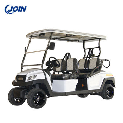 Тележка гольфа Seater OEM 4 электрическая/материал гольфа дефектный кожаный
