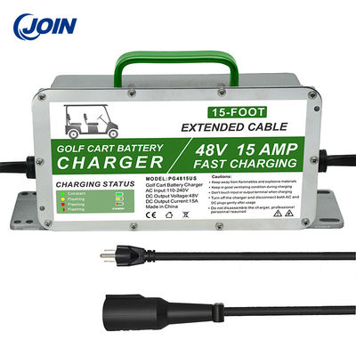 Дефектный заряжатель батареи тележки гольфа аксессуаров 15A 48V тележки гольфа