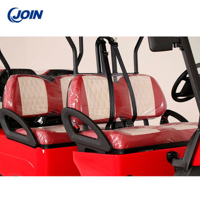 Место тележки гольфа Lozenge изготовленное на заказ делает тележку водостойким 2 Seater черно-белую