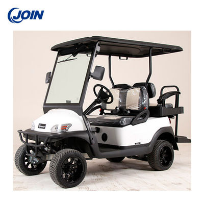 Тележка гольфа Seater OEM 4 электрическая/материал гольфа дефектный кожаный