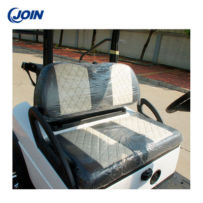 Место тележки гольфа Lozenge изготовленное на заказ делает тележку водостойким 2 Seater черно-белую